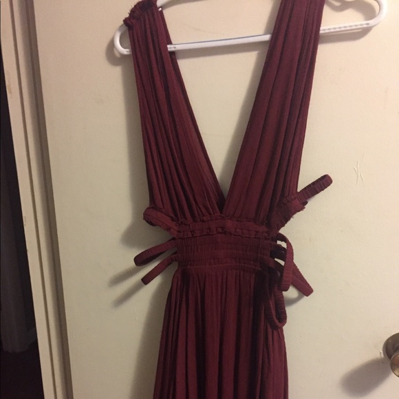 Free People Maroon Mini dress - Picture 2 of 2